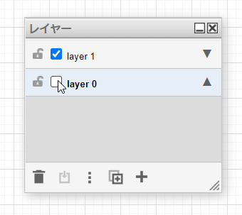 レイヤーの表示・非表示